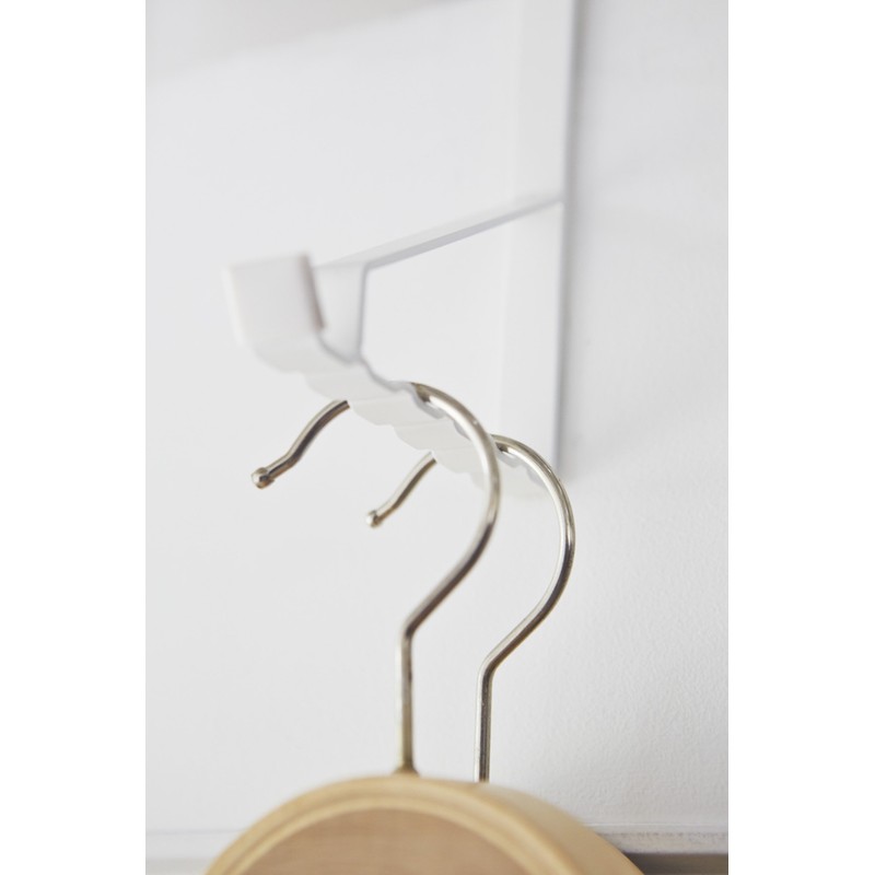 Yamazaki Industries 2762 Smart Door Hanger, 6 Tiers, White