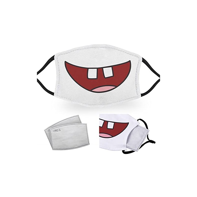 Front Teeth Mouth - Reusable Adult Face Masks - 2