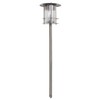colourliving Stainless Steel Solar Garden Light with 6 LED Solar