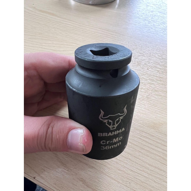 36mm Deep Impact Socket 1/2" Drive Bi Hex Long Reach
