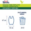 DOMOPAK SPAZZY Saccoverde Nettezza Bags With Handles - 100% Biodegradable