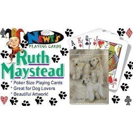 Best Friends Playing Cards, by Ruth Maystead - Soft Coated Wheaten Terrier by Best Friends by Ruth Maystead, Inc.