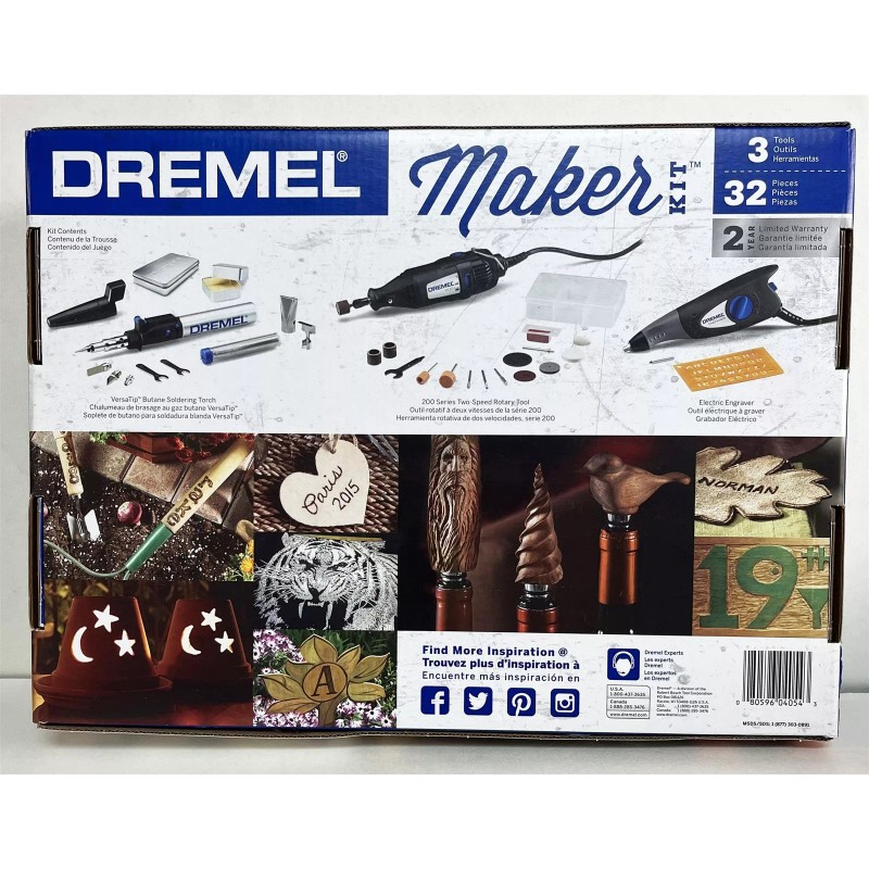 Dremel 2290 3-TOOL Craft And Hobby MAKER KIT