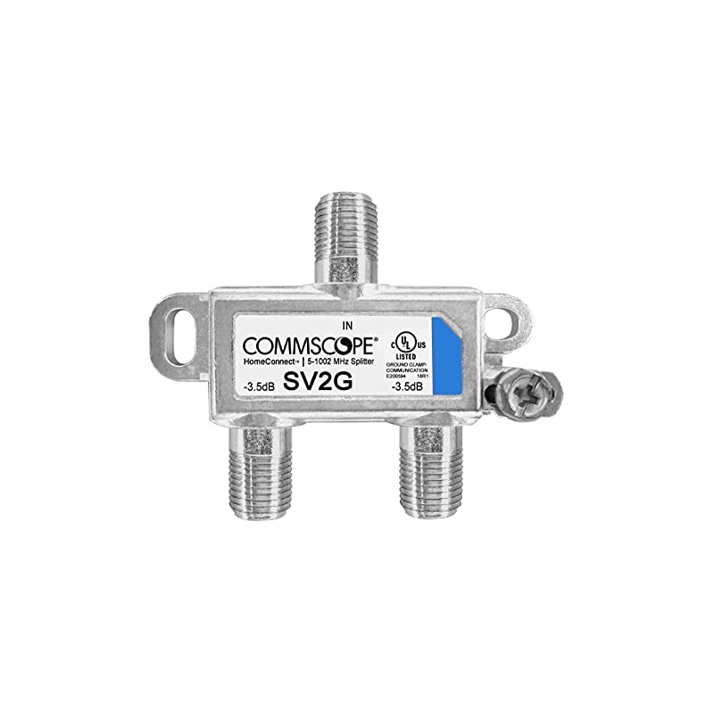 Commscope SV2G HomeConnect 2-Way Coaxial Cable Splitter 5-1002 MHz CATV