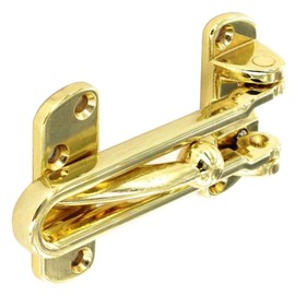 Electro Brass - Front Door Security Chain Restrictor Heavy Duty Strong Home Safety