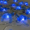 Blue Sea Turtle String Lights Christmas Nautical Wall Décor 10ft