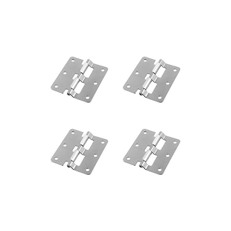 TCH Hardware 4 Pack Large Steel Take Apart Hinges -