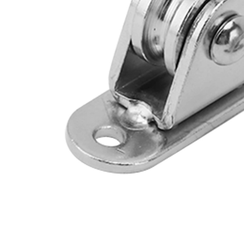 Small Pulley Made of Stainless Steel, Silent, Wall Mounting, Fixed