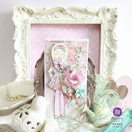 Julie Nutting'S Kraft Tag Pad 2.5x4.25 Inch Vintage Scrapbook Paper and Journaling Supplies Perfect for Aesthetic and Decorative Craft Projects