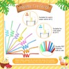 WILLBOND 80 Pcs Silly Straws Bulk for Kids Reusable Funny