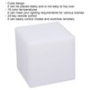 Topyond LED Tesseract Cube Light, Remote Control, RGBW, Adjustable, 16