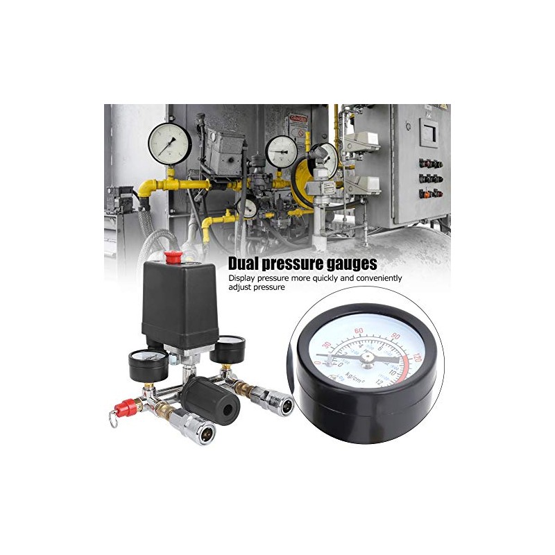 Air Compressor Pressure Valve Assembly Pressure Control Switch Valve Manifold