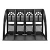 Magazine File A4 Desk Organiser 4 Compartments Magazine Rack Plastic