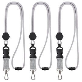 Segus Long Lanyard, 1 Piece Lanyard, Blue, Lanyard with Safety Clasp, Lanyards for Hanging, Lanyards with Adjustable Length, for School, Office, Business