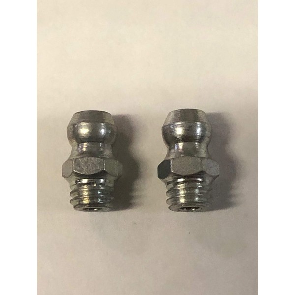Set of 2 Replacement Caroni Finish Mower Grease Fittings, Code