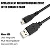 KKPOERT Micro USB Charging Cable Power Cable Adapter Cable is