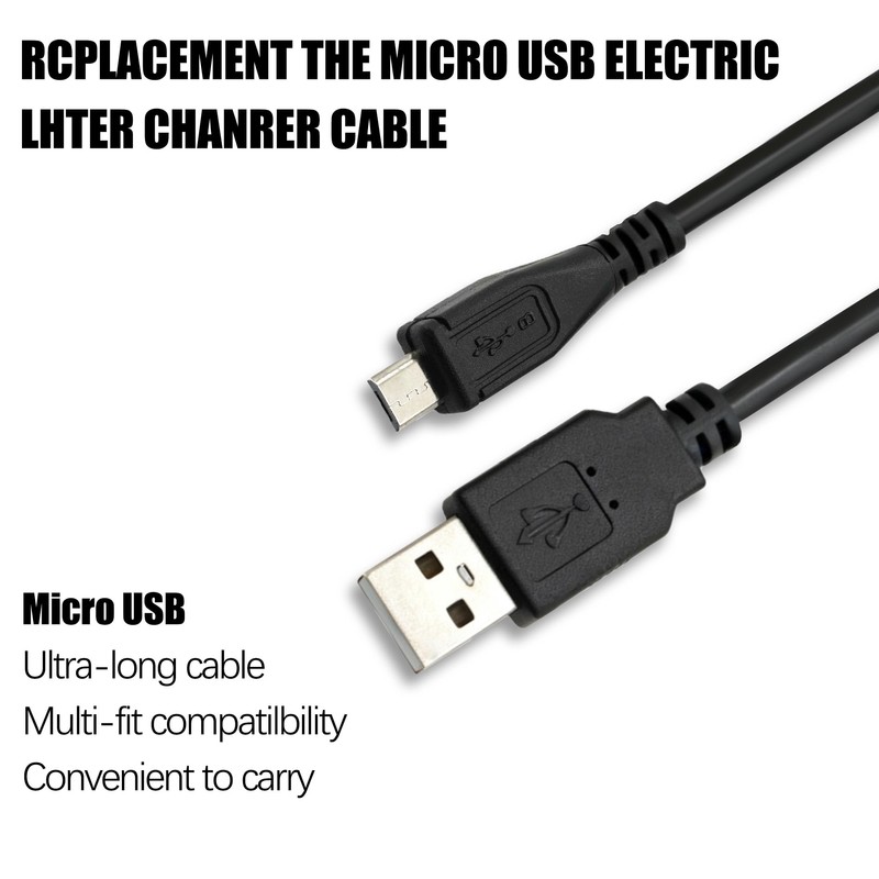 KKPOERT Micro USB Charging Cable Power Cable Adapter Cable is