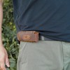 Topstache Leather Pocket Knife Sheath - Belt Loop EDC Belt