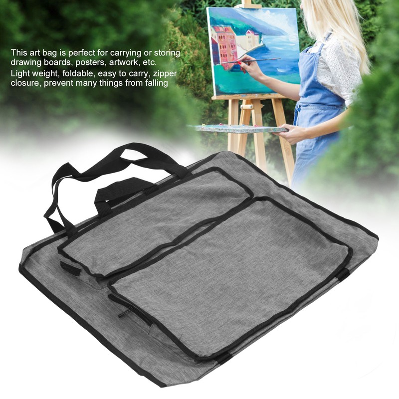 Art Bag Waterproof Foldable Portable Large Capacity Sketching Board Bag