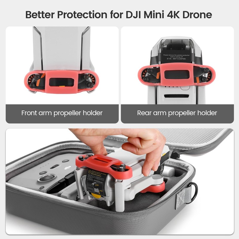 SKYREAT Mini 4K Case, Portable Carrying Case for DJI Mini