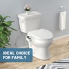 PIKETS Bidet Attachment for Toilet, Dual Nozzle (Frontal and Rear