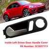 Topteng Interior Left Driver Door Handle Cover 5C5837113 for VW