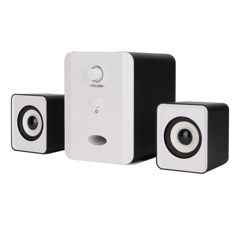 USB Powered Desktop Speakers Computer Speakers with Subwoofer for PC
