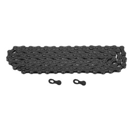 11 Speed Bike Chain Ultralight Bicycle Chain Accurate Matching Mountain Bike Chain with Buckles Half Hollow Easy To Install Black