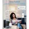 Wi-Fi Smart Thermometer Hygrometer, Digital Mini Indoor Temperature and Humidity