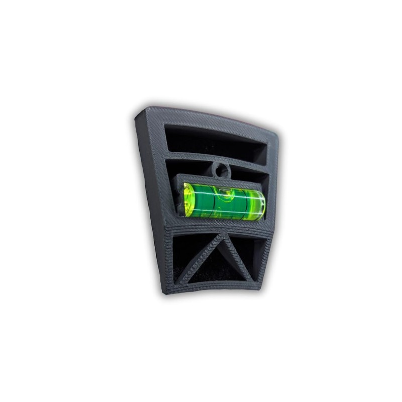 Triformia Dartboard Level Tool – Eco-Friendly 3D Printed Spirit Level