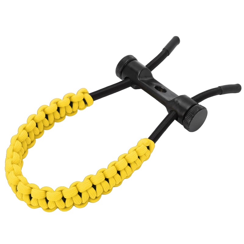 Bow Wrist Sling, Adjustable Bow Wrist Sling for Training (Yellow)