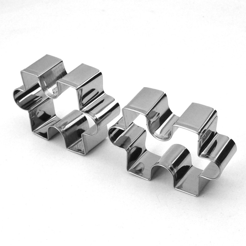 GXHUANG Game Puzzles Cookie Cutter Set, Set of 2 -