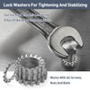 FOMGIIN Pack of 50 M6 Tooth Washer Lock Washers, 304