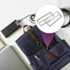sourcing map 8Pcs Slide Buckle 1" Tri-Glide Slides Adjuster Strap