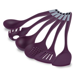 Met Lux Purple Silicone Cooking Utensil Set - 6-Piece - 1 Count Box