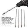 4pcs 6mm Tungsten Steel Carbide Rotary Burr Set Fits Rotary