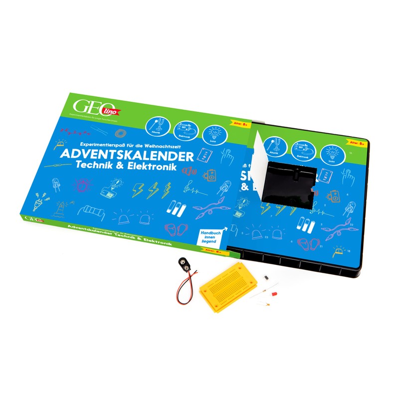 FRANZIS 67171 - GEOlino Advent Calendar, 24 Exciting Experiments from
