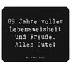 Mr. & Mrs. Panda Mauspad Spruch 89. Geburtstag Freude -