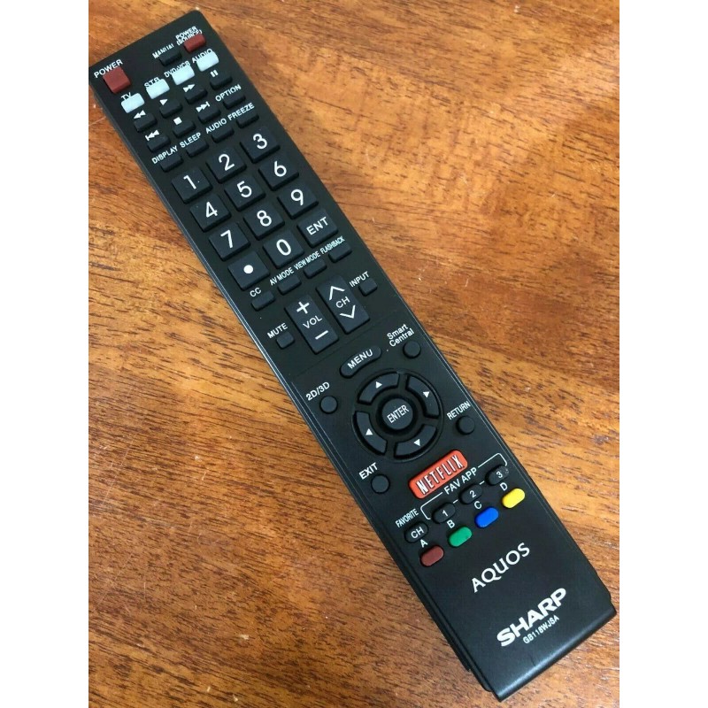 Sharp Original Sharp TV Remote Control for LC-80C6500U LC-80LE632U LC-80LE633U