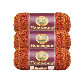 Lion Brand Homespun Yarn (3-Pack) Wild Fire 790-408
