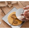 LENITH Dalgona Korean Sugar Candy Cookies Cutters Stainless Steel Making