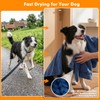 Gimars Super Absorbent Dog Towel, Microfibre Dog Drying Towel for