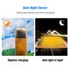 RISOON Solar Strobe Warning Light: Sensitive LED Warning Lamp High
