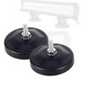PICAA 2 Pcs Magnetic Base Led Work Light Bar Mounting