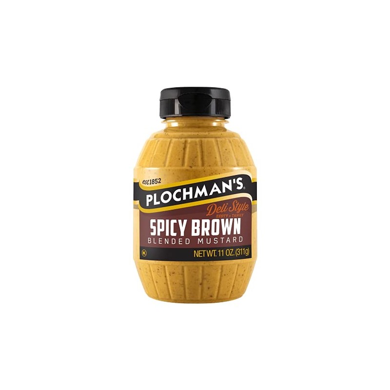 Plochman, Spicy Brown Mustard, 11 oz, Blended Mustard