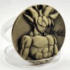 Jextech Onza Moneda Goku Dragon Ball 3d Altos Relieves Coleccionable
