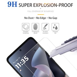 Lokyoo 3 Pack Screen Protector for Moto G 2026/ Moto G 2025, Ultra HD