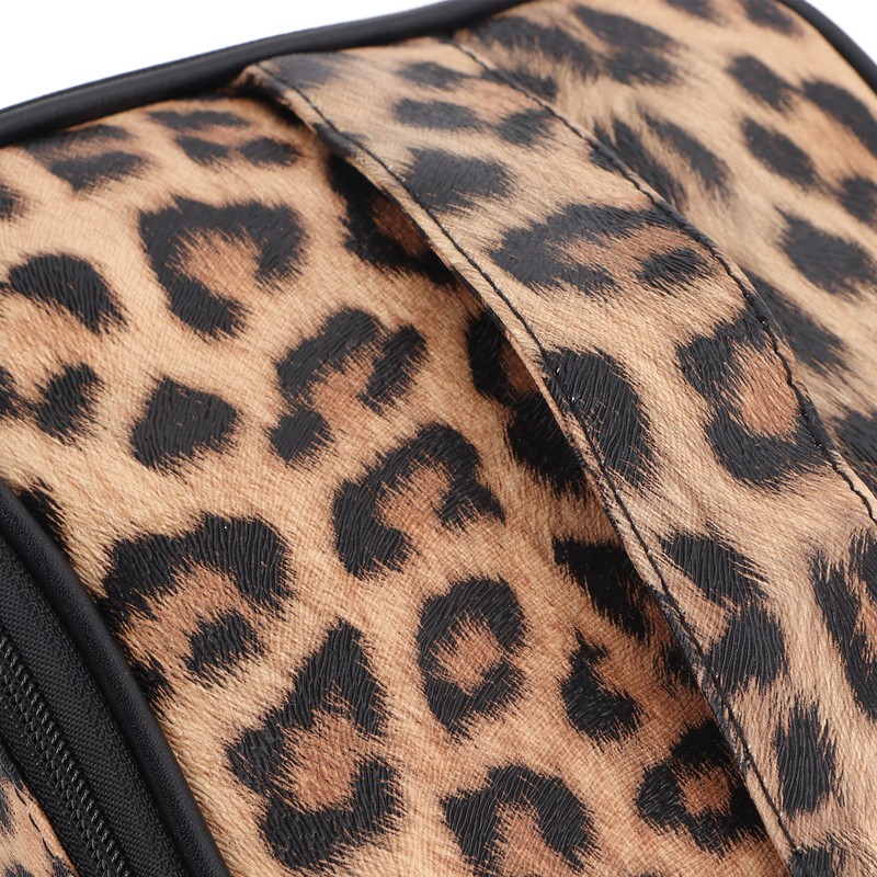 3pcs Makeup Cosmetic Storage Bag PU Leather Waterproof Zipper Closure