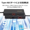 Buffalo LUD-U3-CGCBK/N 7-in-1 Type-C Connectivity Docking Station with MicroSD SD