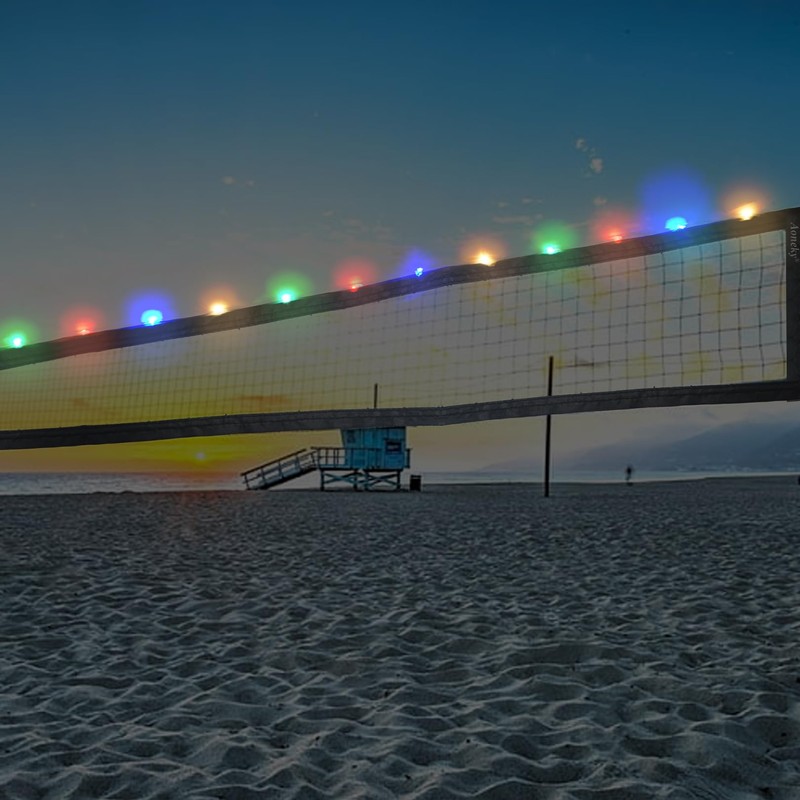 Aoneky Glow in The Dark LED Light Up 32ft Portable